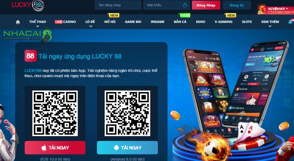 FAQ - Những câu hỏi khi tải app Lucky88