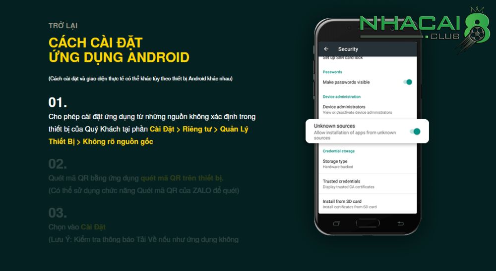 Tải app V9BET Android