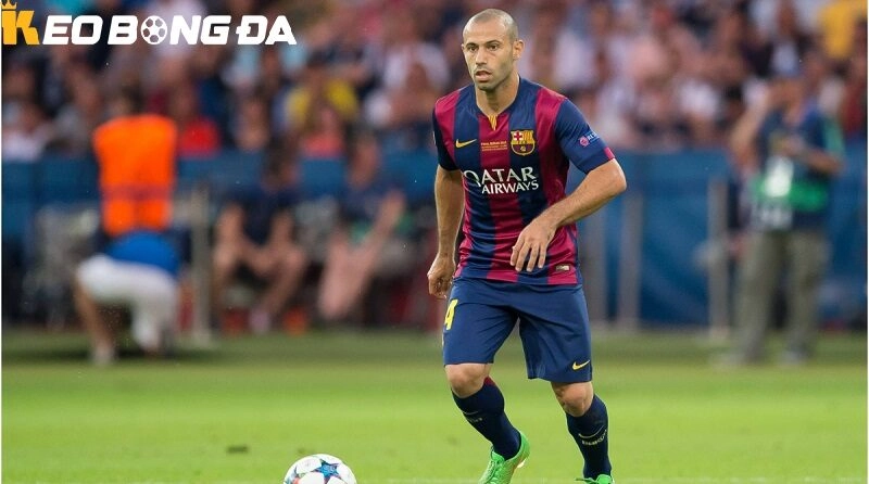 Mascherano đã ghi dấu ấn mạnh mẽ khi thi đấu tại Barcelona